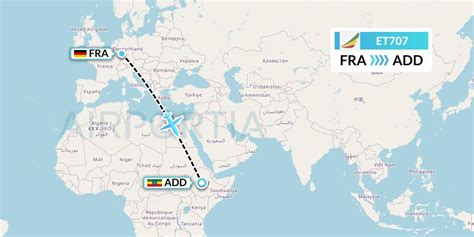 Flight history for Ethiopian Airlines flight ET707